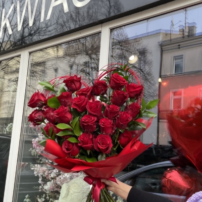Bukiet w kształcie serca