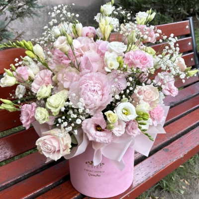 Flowerbox XL Różowy